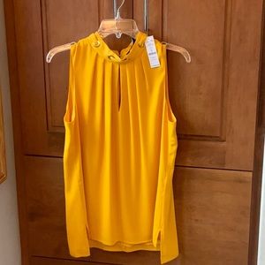 NWT White House Black Market Sleeveless Blouse